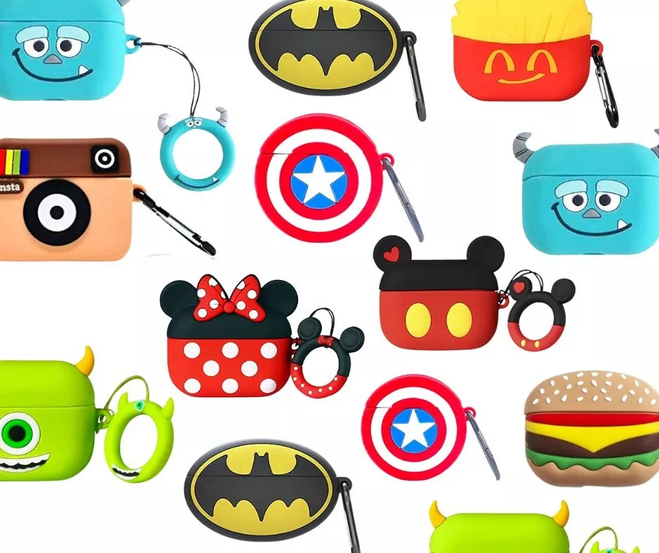 Funda Silicona Compatible Con AirPods PRO Diseños Animados