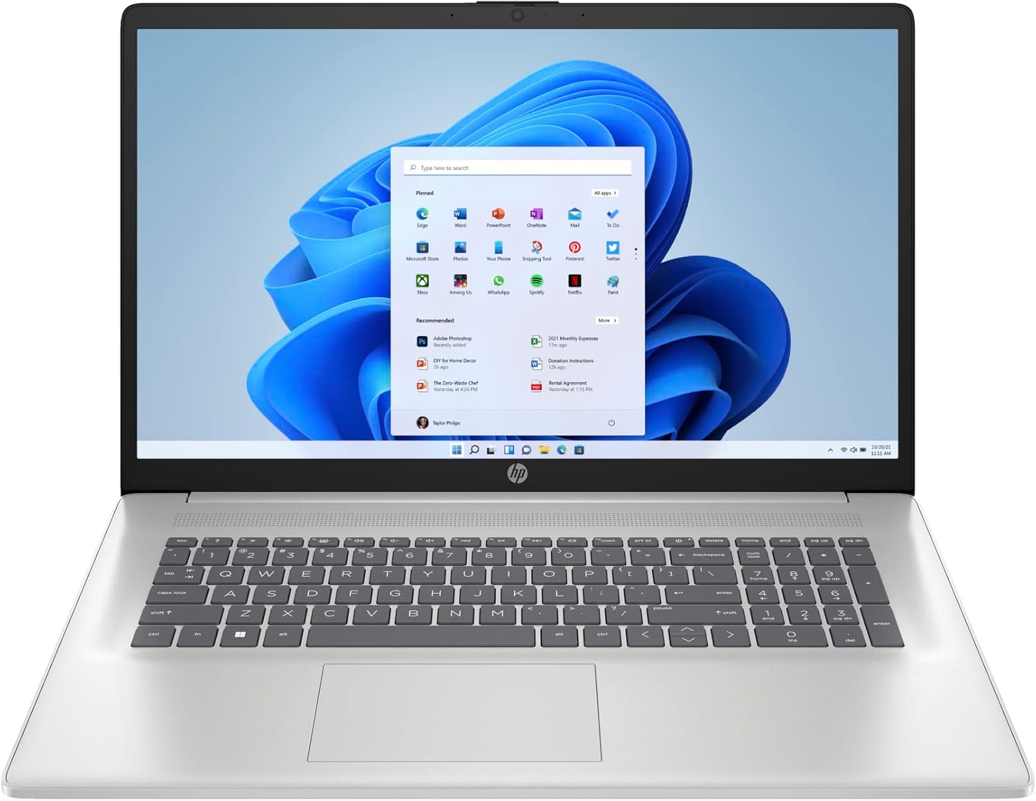 Notebook Hp Core 7 150U ( DDR4 / SSD ) Fhd 17 Win11 Gamer