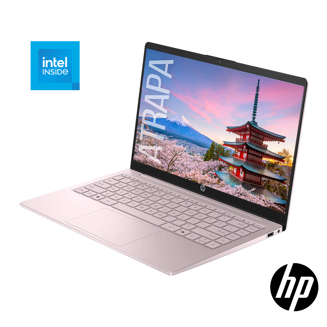 Notebook HP Pink Intel N150 (UFS/DDR4) 14″ FHD Windows 11 EP2011