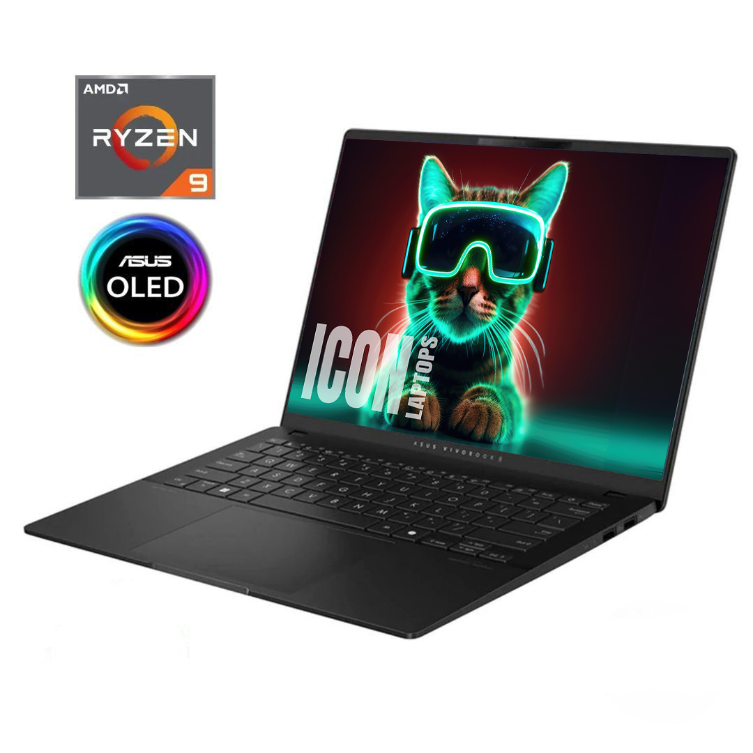 Notebook Asus Gamer Ryzen AI 9 365 (SSD/DDR5) Oled 2K M5406WA